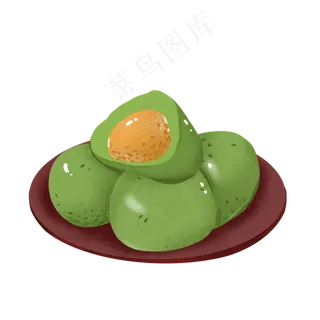 清明节青团食物