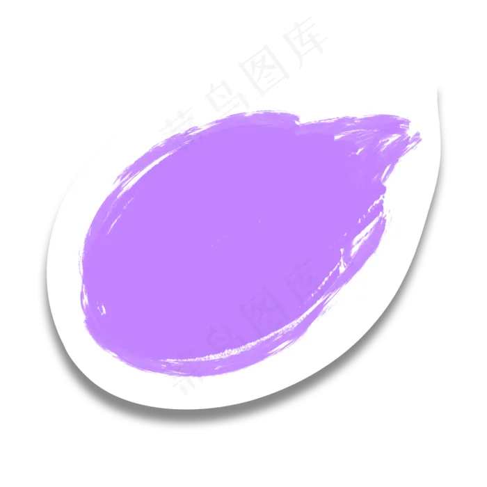 喷墨墨迹扁平气泡框3(2048X2048(DPI:300))psd模版下载