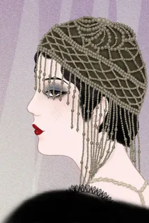 创意民国风 工笔 人物