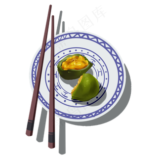 清明节祭祖吃青团民俗