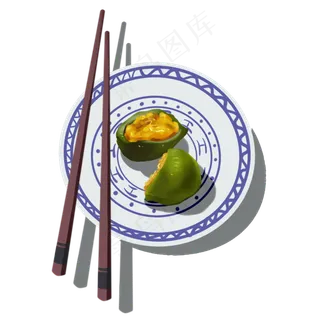 清明节祭祖吃青团民俗