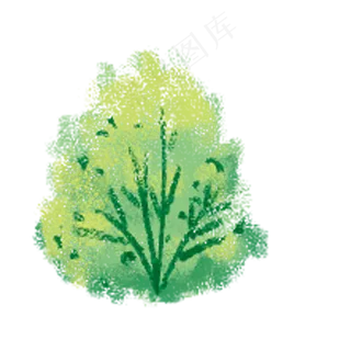 卡通茂盛大树下载