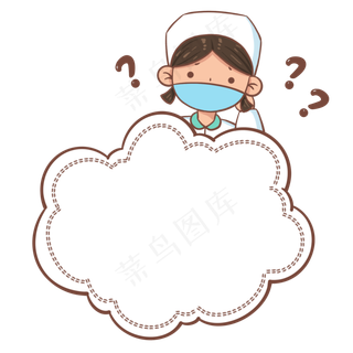 防疫肺炎医护人员边框