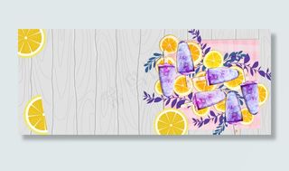 夏日降暑清凉饮料水果冰棒