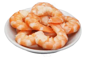 盘装大虾食物,免抠元素