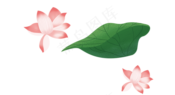 荷叶和荷花(1920X1048(DPI:96))psd模版下载