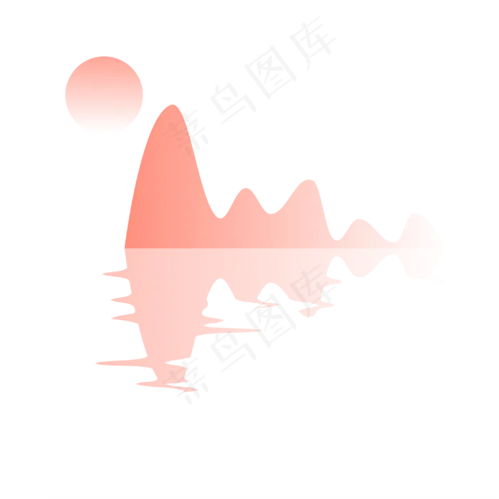 山水之间(3125*3125px 300 dpi )ai矢量模版下载