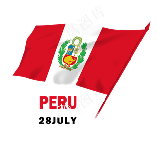 秘鲁国旗日周边元素