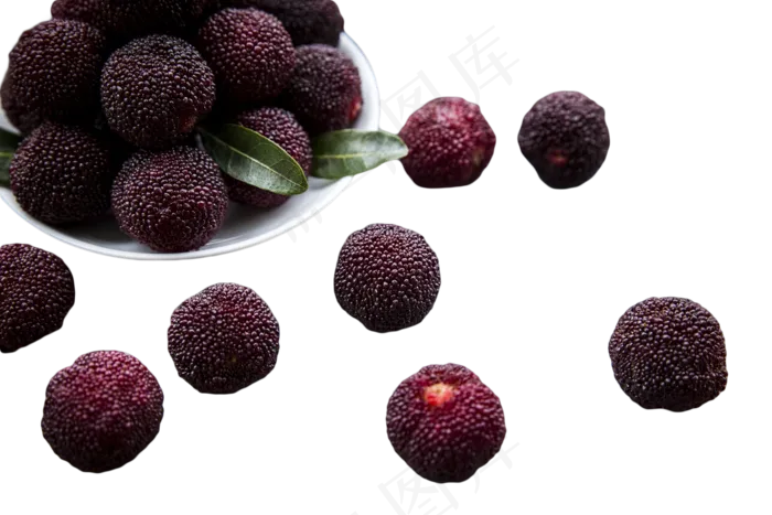 杨梅水果(2000X1333(DPI:300))psd模版下载