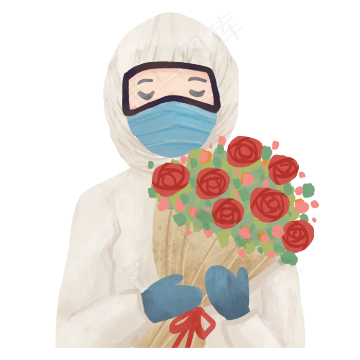 特殊情人节手捧花(2000X2000(DPI:300))psd模版下载