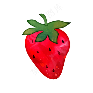 炎炎夏日彩色卡通风美食水果图案