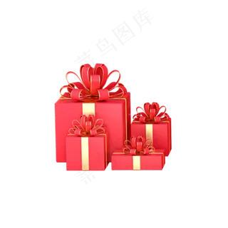 红色立体包装盒子元素,免抠元素 红色立体包装盒子元素,免抠元素