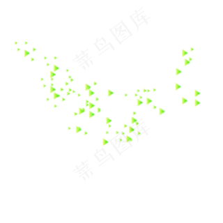 漂浮三角,免抠元素