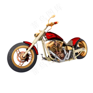 精致摩托车png图