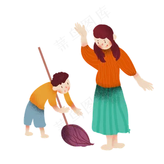 母亲节帮妈妈做家务