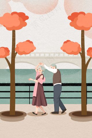 城市生活之老年人美好舞蹈