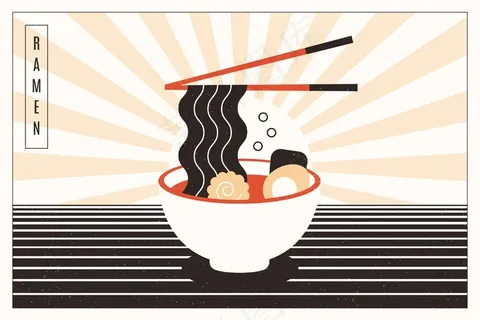 一碗美味的拉面汤