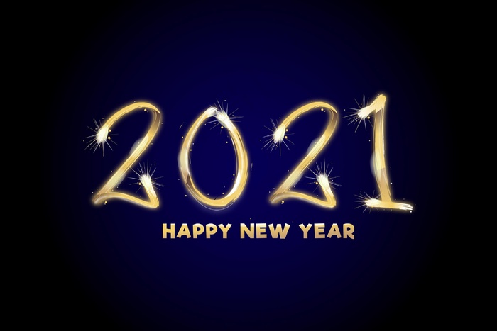 烟花2021年新年背景eps,ai矢量模版下载
