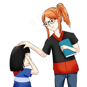 教师节女教师上课教师传授知识课
