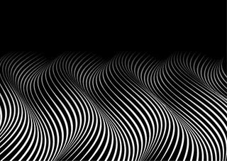 带曲线的抽象单色背景