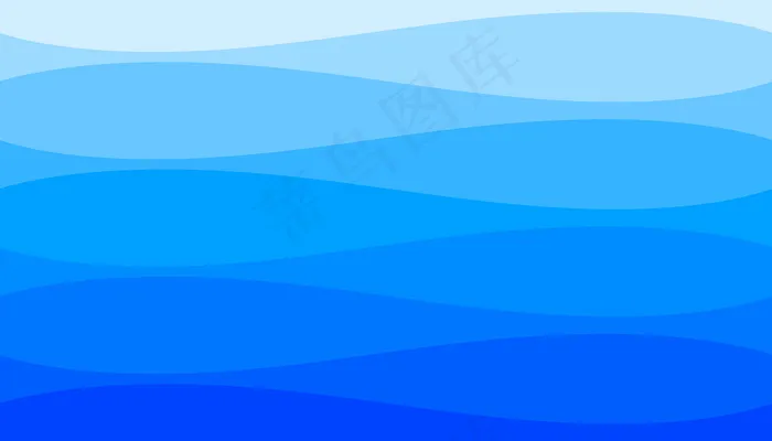 海浪涟漪式蓝色背景eps,ai矢量模版下载
