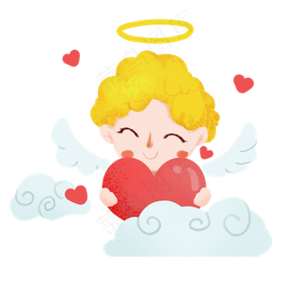 爱神丘比特情人节七夕