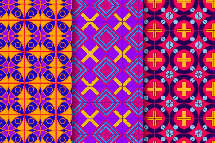 彩色几何图案集