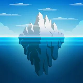 冰山上下概念