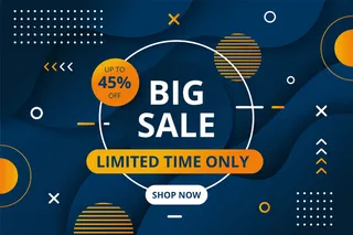 抽象黑暗销售孟菲斯背景