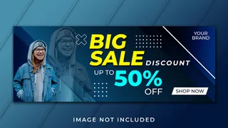 大甩卖facebook封面模板