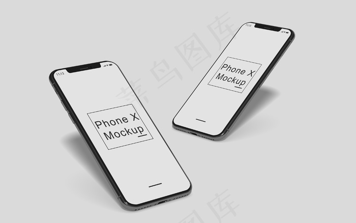 Phone x模型样机psd模版下载