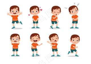 男孩角色集