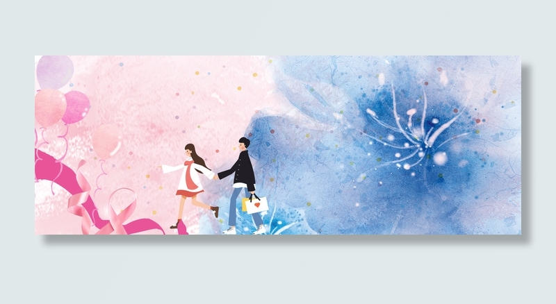 浪漫情侣banner