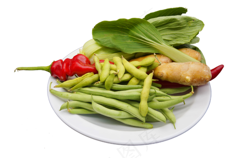 绿色蔬菜豆角