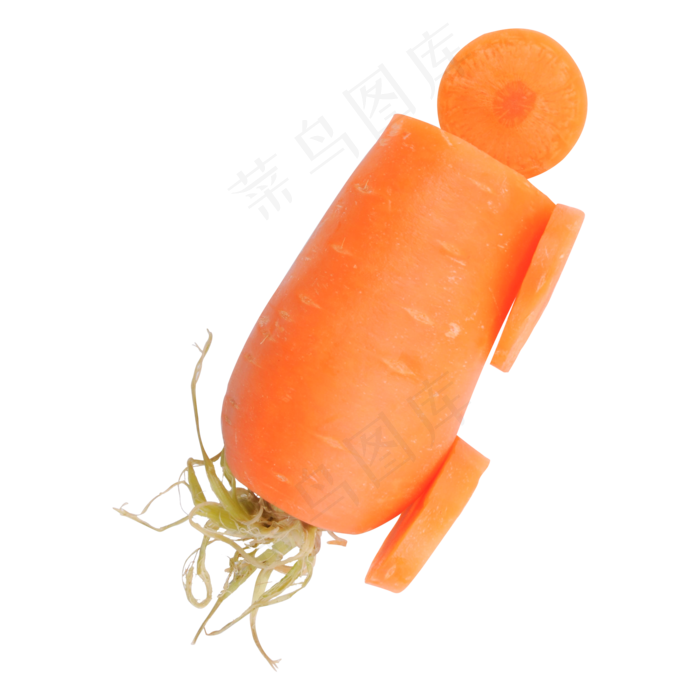 胡萝卜食物元素(2000*2000px 300 dpi )