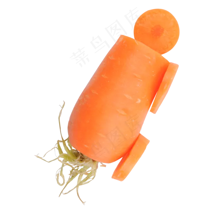 胡萝卜食物元素(2000*2000px 300 dpi )