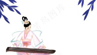 中秋节主题古风边框