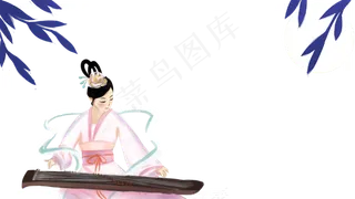 中秋节主题古风边框