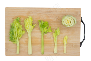 绿色蔬菜芹菜叶子