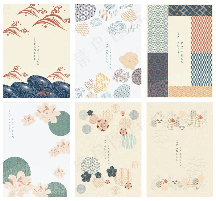 日语模板。几何背景。伞，和抽象元素。中国风格的壁纸。天然奢华质感eps,ai矢量模版下载