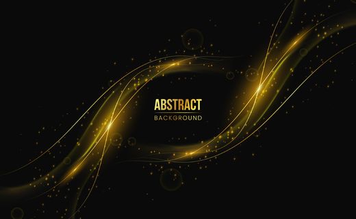 现代金色抽象背景