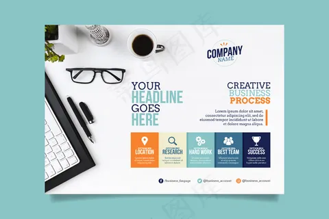 带照片的业务模板 带照片的业务模板