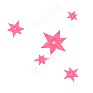 粉红色浪漫尖角花