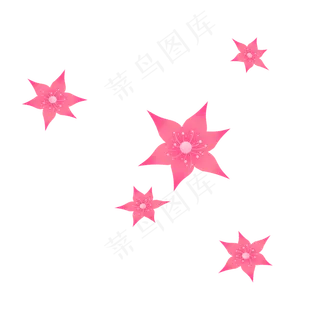 粉红色浪漫尖角花