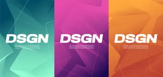 生动的渐变抽象设计，丰富多彩的封面