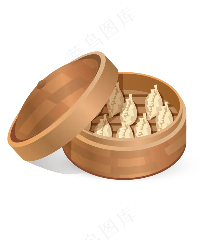 冬天美味饺子(2488*2971px 300 dpi )ai矢量模版下载