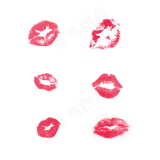 6款红唇唇印