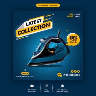 产品社交媒体横幅banner模板