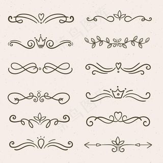 设置手绘类型的框架和分隔器