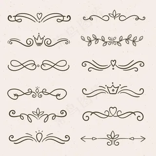 设置手绘类型的框架和分隔器